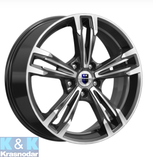Колесный диск K&K Karrera Light (КС935) 7x18/5x108 ET35 D67.1 брайт дарк платинум
