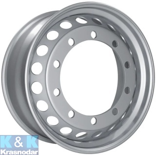 Колесный диск YZ 11.75х22.5 10x335 ET0 D281 16мм