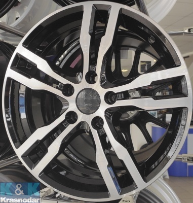 Колесный диск Вектор B192 7x17/5x114.3 ET39 D60.1 алмаз черный