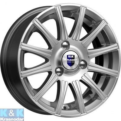 Колесный диск K&K Сиеста (КС477) 5x13/4x98 ET29 D58.5 дарк платинум