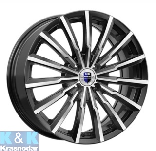 Колесный диск K&K Акцент (КС562) 7x17/5x114.3 ET45 D67.1 алмаз черный