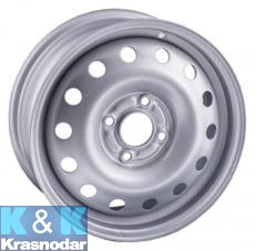 Колесный диск Trebl X40038 5.5x15/4x100 ET43 D60.1 Silver
