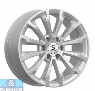 Колесный диск K&K KP006 (20_Haval H9) (KP006-03) 8.5x20/6x139.7 ET33 75.1 Elite silver