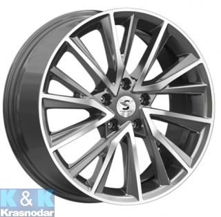 Колесный диск K&K KP010 (18_EXEED TXL) 7.5x18 5x108 ET36 65.1 Diamond gloss graphite