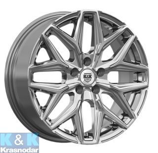 Колесный диск K&K Ариус (КС1187-14) 7х17/5х112 ЕТ40 D57.1 дарк платинум