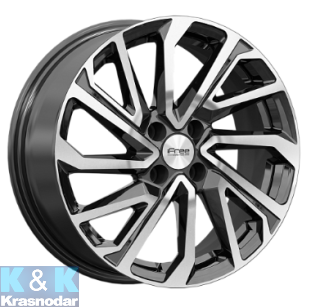 Колесный диск iFree Неом (Lada Iskra) (КС1172-06) 6.5х16 4х100 ЕТ45 60.1 алмаз черный