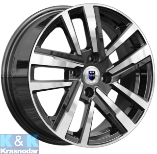 Колесный диск K&K Хант (КС1034-02) 6x15/4x98 ET35 D58.5 алмаз черный