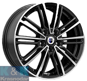 Колесный диск K&K Эрфурт (КС898) 7x17/5x114.3 ET50 D67.1 алмаз черный