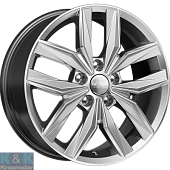 Колесный диск K&K КС774 (17_Tiguan) 7x17/5x112 ET40 D57.1 дарк платинум