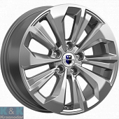 Колесный диск K&K Авиор (КС936) 7x17/5x108 ET50 D63.35 дарк платинум брайт
