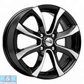 Колесный диск iFree Дайс (КС696) 6x15/4x114.3 ET45 D67.1 Блэк Джек